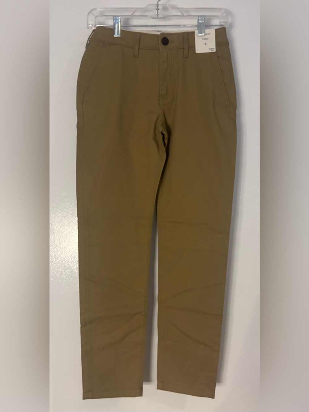 abercrombie kids Tan Khaki Chino Pants